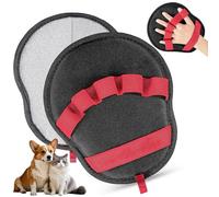Trywise Gant Anti-Poils Réutilisable pour Chiens et Chats - Brosse Antistatique Double Face, Lavable - Ramasse et Élimine Les Poils d’Animaux sur Canapé, Vêtements et Tissus (A)
