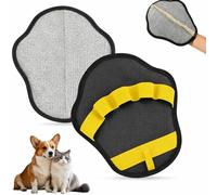 Trywise Gant Anti-Poils Réutilisable pour Chiens et Chats - Brosse Antistatique Double Face, Lavable - Ramasse et Élimine Les Poils d’Animaux sur Canapé, Vêtements et Tissus (F)