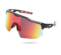 Trywise Lunettes de Sport Cyclisme Polarisées - Cadre TR90 Ultraléger, Lentilles Anti-Reflet pour Velo, Course à Pied, Homme & Femme (C2)