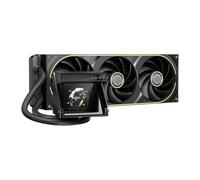 TRYX HOLO ARGB 360 Noir AiO (L-H360A-DM3M-G0K) | Blocage d'eau réglable, boîtier en aluminium, intégration GIPHY, interface Al intégrée