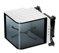 TRYX Waterblock CPU Panorama – Écran AMOLED, compatible Intel/AMD – Blanc