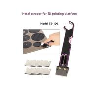 TS-100 Platform Scraper 3D Printer Cleaning Tool Hot Bed Scraper Blades Replacement Scraper Blade Hot Bed Accessory