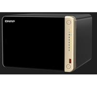 QNAP TS-664 NAS Tower Intel® Celeron® N5095 8 Go DDR4 0 To QNAP QTS Noir, Bronze