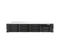 TS-873AeU-RP - Serveur NAS - 8 Baies - rack-montable - SATA 6Gb/s - RAID 0, 1, 5, 6, 10, JBOD, 50, 60 - RAM 4 Go - 2.5 Gigabit Ethernet - iSCSI