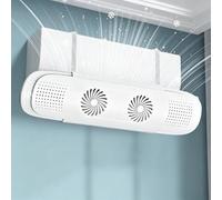 Ts Air Conditer r pour climatisation divisée et murale Ajustement universel avec double ventilateur B réglable pour une meilleure efficacité de refroidissement