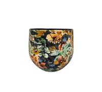 TS Collection - Pot Berry Blue - 28x25 - Métal et époxy - Ouverture Ø28 - Design Haut de Gamme - pour l'intérieur - Fait Main - Conçu par Lammie