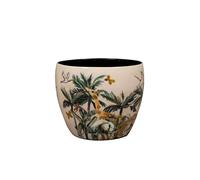 TS Collection - Pot Safari Dream - 17x15 - Métal et époxy - Ouverture Ø17 - Design Haut de Gamme - pour l'intérieur - Fait Main - Conçu par Lammie