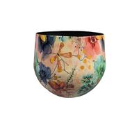 TS Collection - Pot Sparkle Spring - 33x28 - Métal et époxy - Ouverture Ø33 - Design Haut de Gamme - pour l'intérieur - Fait Main - Conçu par Lammie