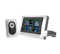TS-H134G Station météo sans fil thermomètre numérique intérieur extérieur capteur jauge prévision météo température humidité mètre Cl