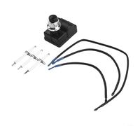 TS-IG3007 Kit d'allumage électronique de rechange pour barbecue PitBoss Memphis 4 en 1 avec 3 connecteurs à bêche Système de bouton poussoir avec électrodes métalliques