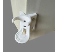 TS-IT Support universel pour Ubiquiti Unifi U6 U7 Mesh/UAP FlexHD WiFi (plat, angle intérieur, angle extérieur) (support universel avec angle extérieur)