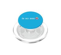 TS So Ass Crying Face Brainrot Humour Gen Z Slang Meme PopSockets PopGrip pour MagSafe
