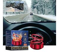 TS TAC-SKY Chauffage Moléculaire Dynamique Portable for Vitres De Voiture - Élimination De La Neige, De La Glace Et du Brouillard, Source De Chaleur Compacte
