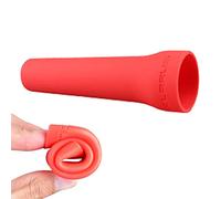 TS Tactical Store Cône de SIGNALISATION Universel en Silicone 30 mm (lampes de poche 25 mm à 35 mm) | Couleur rouge pour signalisation extérieure (Diamètre 30 mm, rouge) KTW1-RED