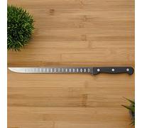 TS Tactical Store Couteau à jambon professionnel en inox avec alvéoles | Lame 25,5 cm TOP CUTLERY - 17135