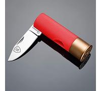 TS Tactical Store Couteau en forme de cartouche de chasse | Lame en acier inoxydable de 5 cm | 18496