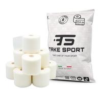 TS TAKE SPORT - Pré-strap mousse 7 cm x 27 m, sous-bandage en mousse de polyuréthane fine, protection de la peau pour strapping et tape sportif (8 rouleaux)