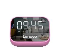 TS13 Portable Bluetooth Haut-Parleur Sans Fil Basse LED Réveil Haut-Parleur Sans Fil Micro Intégré 9D Stéréo Surround - Rouge