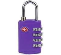 TSA Cadenas de sécurité pour valises à combinaison à 4 chiffres Violet[139]