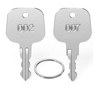 TSA007 TSA002 Lot de 2 clés multifonctions pour TSA 002 007 Compatible avec bagages, valises, mot de passe, serrures TSA