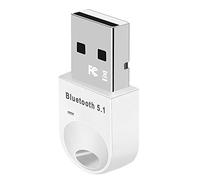 Tsadeer Adaptateur USB Bluetooth 5.1 Récepteur Bluetooth USB Bluetooth5.1 Dongle Émetteur Mini Adaptateur PC Haut-parleur Portable