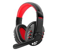 Tsadeer Casque Bluetooth sans Casque de avec Réduction du Bruit Stéréo 3D Bass avec Microphone pour PC Gamer