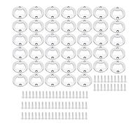 Tsadeer Décapsuleur de bouteille de 40 pièces avec ouvre-bouteille rond, ouvre-bouteille pour bar, restaurant et famille