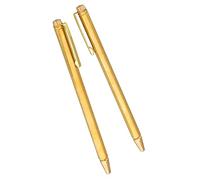 Tsadeer Lot de 2 baguettes de rabquestion, baguettes de requestre rétractables, tiges une forme de stylo portable un L, pour outils de chasse aux fantômes, divinatoire, etc.