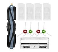 Tsadeer Remplacement pour ECOVACS DEEBOT T10 Turbo Robot Aspirateur PièCes de Rechange Accessoires Brosse Principale Brosse LatéRale Filtre Hepa