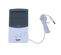 Tsadeer Thermomètre numérique intérieur extérieur avec sonde d'appui