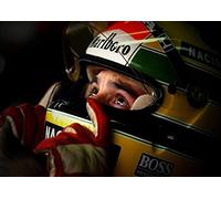 TSALF Affiches sur Toile sans Cadre Affiche Ayrton Senna Formule Art Mural 03 60x90cm