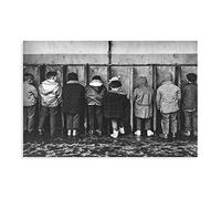 TSALF Impression sur Toile Affiche sans Cadre Affiche Vintage Pipi Pigeon par Robert Doisneau Sports Paysage Bureau Chambre Décor Cadeau 50x70cm