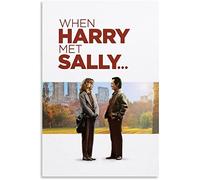TSALF Impression sur Toile Affiche sans Cadre Quand Harry Rencontre Sally Film Salon décoratif 60x90cm