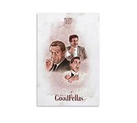 TSALF Tableau Toile Decoration sans Cadre Les Affranchis Poster 30x50cm