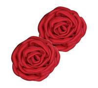 Tsangbaby Lot de 2 pinces à chaussures en forme de fleur pour femme, élégantes boucles de chaussures de mariée, accessoires de chaussures détachables, décoration de bijoux pour mariage, bal, fête