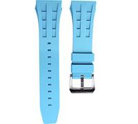 TSAR BOMBA Bracelet, adapté à la montre en forme de tonneau, silicone, boucle, longueur 205 mm, largeur 20 mm