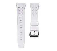 TSAR BOMBA Bracelets de Montre, Bracelet de Remplacement d'origine Avec Fermoir en Métal en Acier inoxydable, Bracelet en Silicone de Haute Qualité Largeur 22mm, Largeur des Cornes 26mm