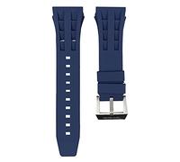 TSAR BOMBA Bracelets de Montre, Bracelet de Remplacement d'origine Avec Fermoir en Métal en Acier inoxydable, Bracelet en Silicone de Haute Qualité Largeur 22mm, Largeur des Cornes 26mm