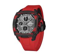 TSAR BOMBA Montres de luxe pour homme Dark Matter-Rafael Márquez Collaboration Limited Edition, Rouge/noir