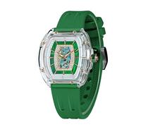 TSAR BOMBA Montres Femmes Suisses De Luxe Tonneau pour Femmes Montres-Bracelets De Luxe pour Dames avec Diamant Analogique avec Mouvement à Quartz Cadeaux élégants pour Dames 50M Waterproof