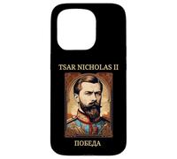 Tsar Nicolas II Russe Orthodoxe Russie Histoire Coque pour iPhone 15 Pro