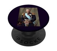 Tsar Nicolas II Russie impériale orthodoxe Dynastie Romanov PopSockets PopGrip Adhésif