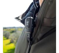 TSAU-MV 2 Pin Midland Wrap-Around Earphone Microphone with VOXTwo-Way RadiosCompatible with G7 Pro M24 M24 Plus M48 M99 G6 XT G7 XTR ICOMSoftair Safety Watch