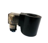 TSCFHGQI Bobine d'électrovanne hydraulique, Trou intérieur 19 ou 20 mm, Hauteur 51 mm, CA 110 V/220 V, CC 12 V/24 V(Inner Diameter 20mm,G)