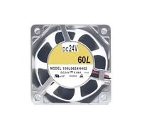 TSCFHGQI Ventilateur de Refroidissement à Double roulement à Billes 109L0824H402 80 x 80 x 25 mm DC 24 V 0,09 A 3000 TR/Min 37,4 pi3/min