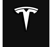 TSDFGBV 2 Pièces Projecteur D'Éclairage Porte pour Tesla Model S Model X Model 3, Lumière Porte Voiture Lumière de Bienvenue de Porte de Voiture,F