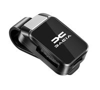 TSDFGBV Porte Lunettes pour Voiture pour Dacia Jogger 2018-2023, Support Lunettes pour Voiture Clip de Suspension pour Lunettes Accessoire de visière,Black