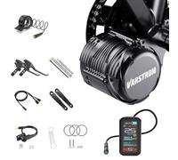 TSDZ 48V 750W Kit Conversion Velo Electrique à Entraînement Central avec Capteur de Couple, Plateau 44T et Eécran VD18MT,Compatible avec Boîtier de Pédalier 68-73 mm MTB and CTB (Non Batterie)