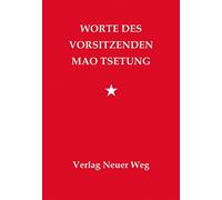 Tse-tung Mao Worte des Vorsitzenden Mao Tsetung (Poche)