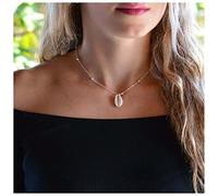 TseenYi Collier Pendentif Boho En Coquillage Collier Ras De Cou En Coquillage Collier Chaîne En Perles Collier Cauris Hawaii Collier Minuscule Collier À Mailles Boules Bijoux En Chaîne Femmes Filles